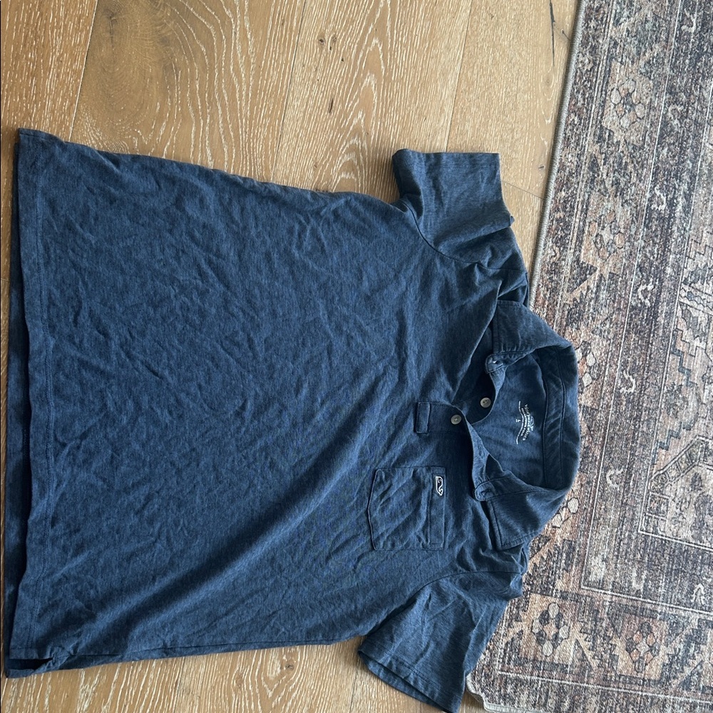 Vineyard Vines Edgartown Polo in Deep Blue